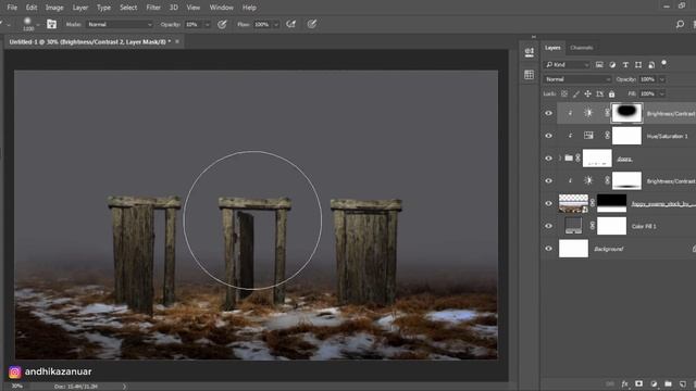 Photoshop Tutorial Photo Manipulation Lighting Effects - 3 Doors