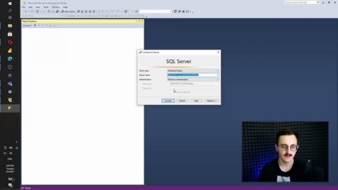 Install LOCAL SQL Server Express, SSMS and AdventureWorks database #SQL