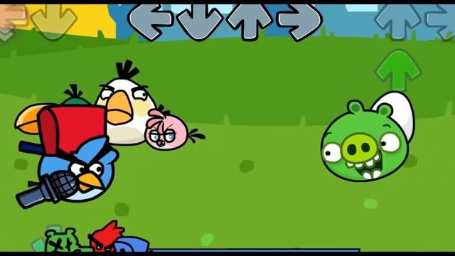 Friday Night Funkin VS Angry Birds Week - Missing Eggs FNF MODHARD BFRedPig