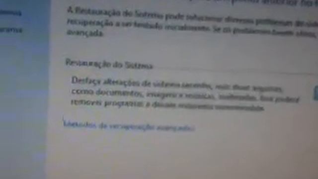 como restaurar o pc