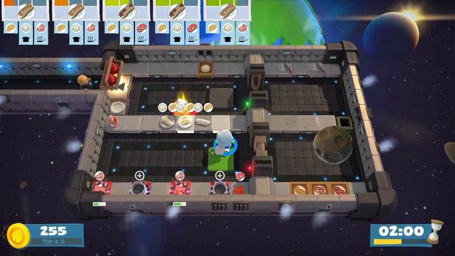Overcooked 5-3 Two Player 4 Star Nintendo Switch High Score