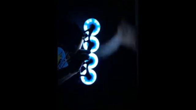 Светящиеся колеса для роликов Seba Luminous Blue