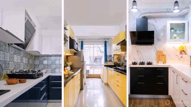 Semi Open Kitchen Design India