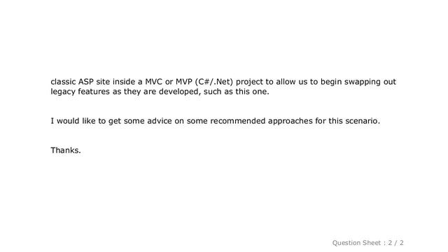 HTML : How to integrate WebSockets on top of a classic ASP web application?