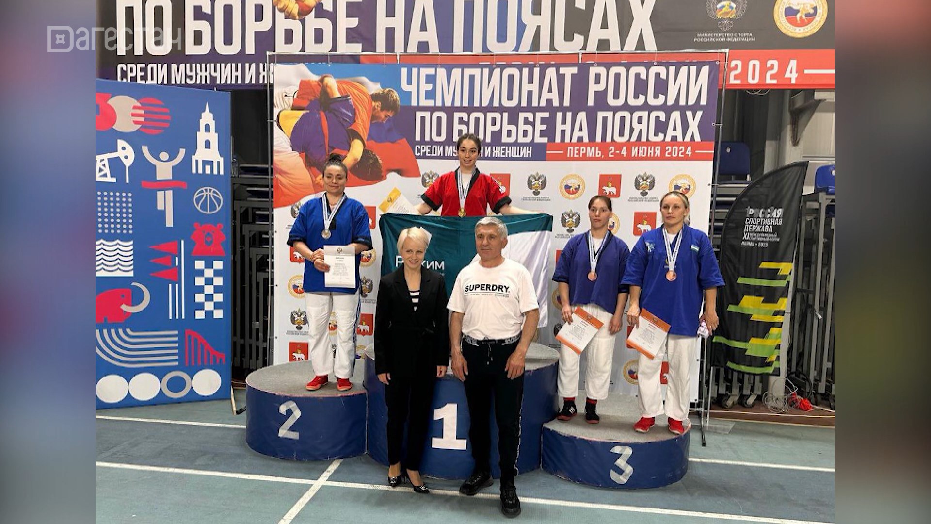 Марина Гацайниева завоевала серебро Чемпионата России по борьбе на поясах