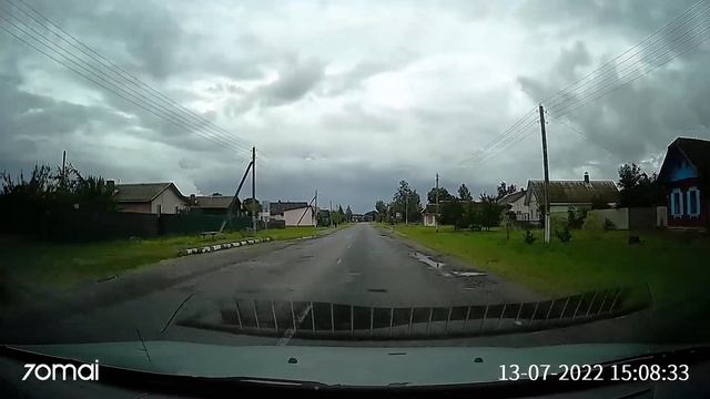 Деревня Озерщина Речицкий район. 12 июля 20222 года.