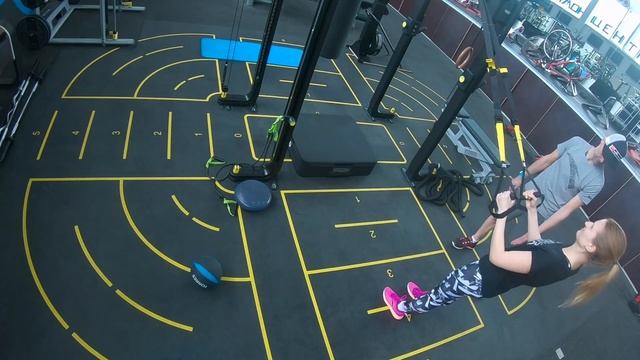 BIKE your STARTUP: Gym - TRX back = Зал - упражнение на спину