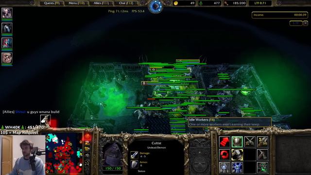 Lordaeron The Foremath - Cult Of Dark Wizzards | Warcraft 3 Reforged