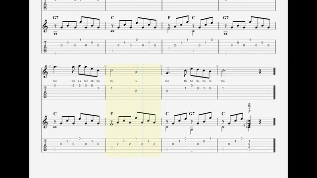 [Guitar TAB] What a Friend we have in Jesus