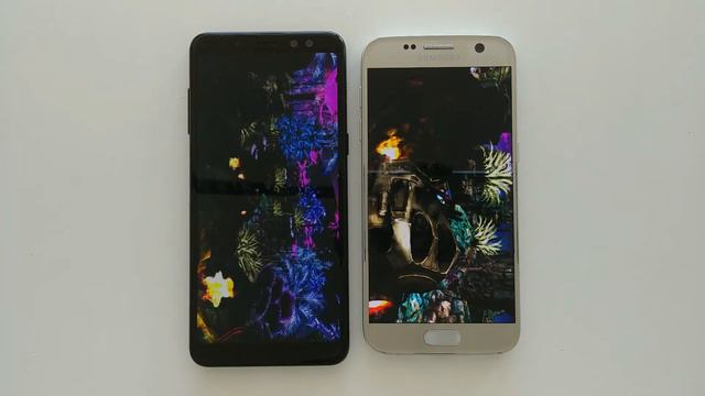 Samsung Galaxy A8 vs Samsung Galaxy S7 AnTuTu Benchmark