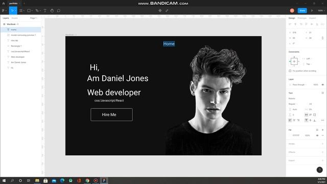 How to make a simple portfolio with Figma