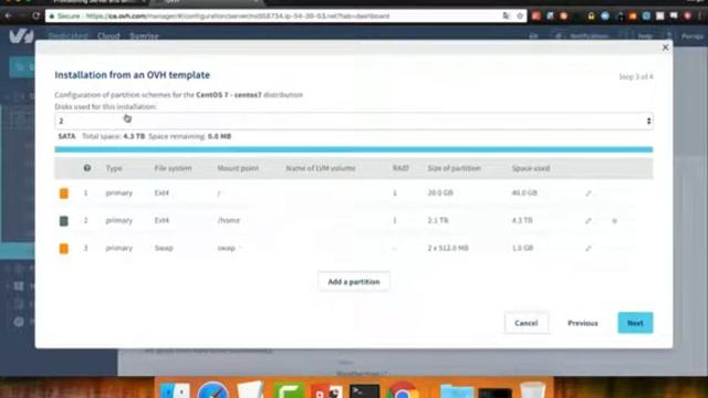 Devops VM - Setup Centos 7 on the server using OVH web console | IT IN Ameerpet