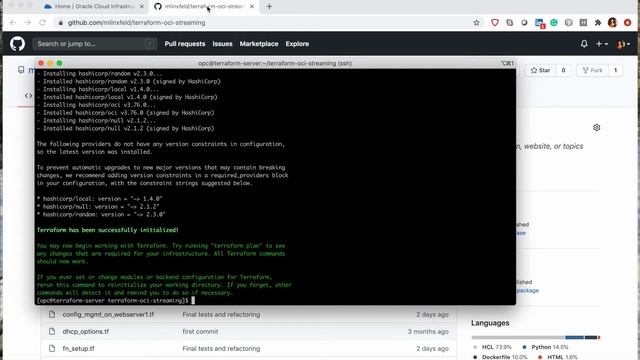 How2 build OCI Streaming with OCI Functions and ATP with Terraform
