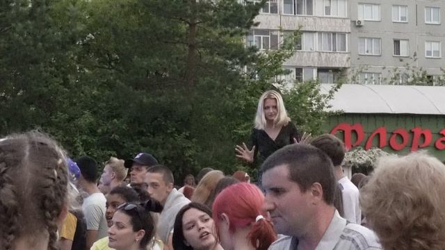 День города, Сосновоборск, Красноярский край, аэросъемка 4к, красивое видео