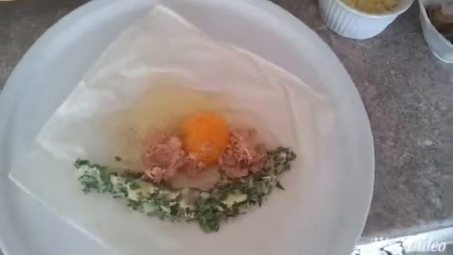 Чебурек по-тунисски. Lumpia tunisian. Brik.