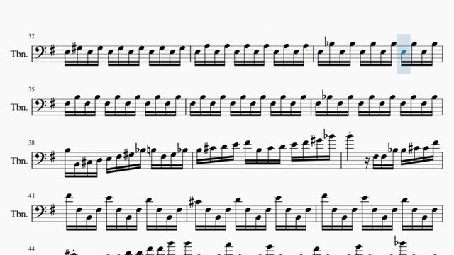 Trombone Sheet Music: How to play Presto (Summer from The Four Seasons) (HARD) by Antonio Vivaldi