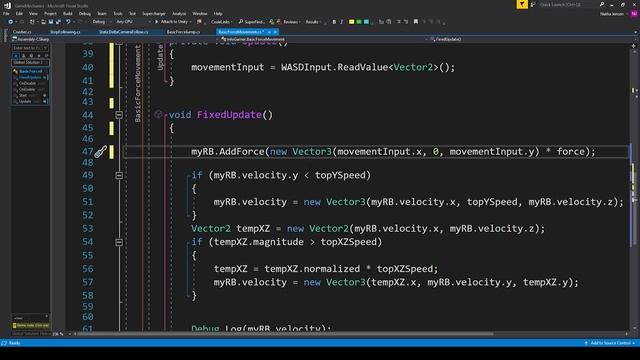 Ball Roll Mechanic with Add Force in Unity