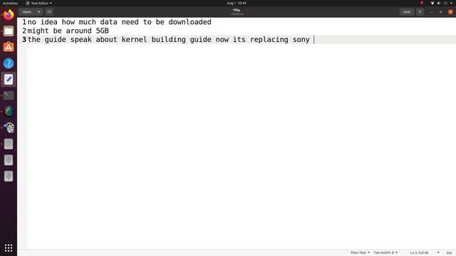 how to compile Sony OpenSource project android 11 part-2