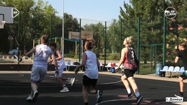 В столице Республики была организована открытая тренировка по баскетболу