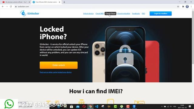 Comment savoir si un iPhone est bloqué sur icloud ou pas?