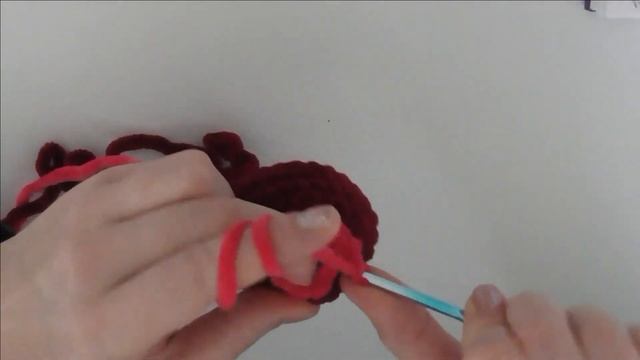 Gehäkelte Puppe mit Zopf Teil 1