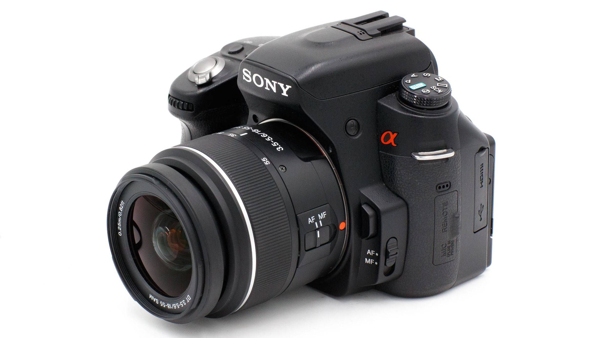 Sony Alpha DSLR-A580 repair ON_OFF + shutter button (disassembly camera and cleaning button module)