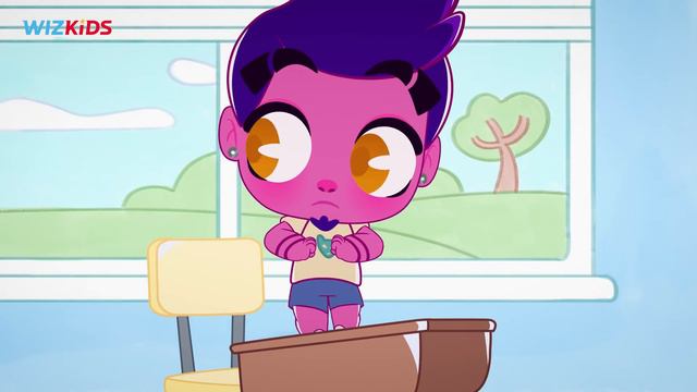 Any Malu do Cartoon & Turma Little Wiz te ensinam as frutas em inglês ⭐ O Maravilhoso Mundo Wizkids