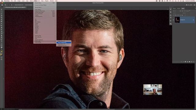 Photoshop Party - Uploading images using bridge and Neural Filters