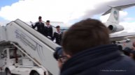 22.05.2019. Встреча Ту-134 Алроса в Толмачево. Последний полёт