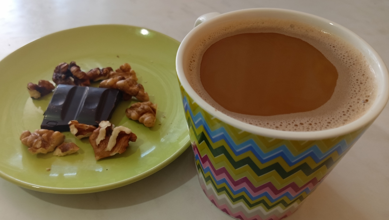 Кофе с корицей и мускатным орехом - Coffee with cinnamon and nutmeg