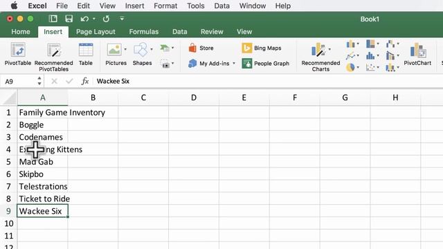 Beginner's Guide to Excel for Mac