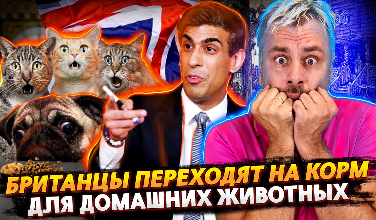 БРИТАНЦЫ ПЕРЕХОДЯТ НА КОРМ ДЛЯ ЖИВОТНЫХ  КАК ЕВРОПА БЕЗ НЕФТИ ОСТАЛАСЬ