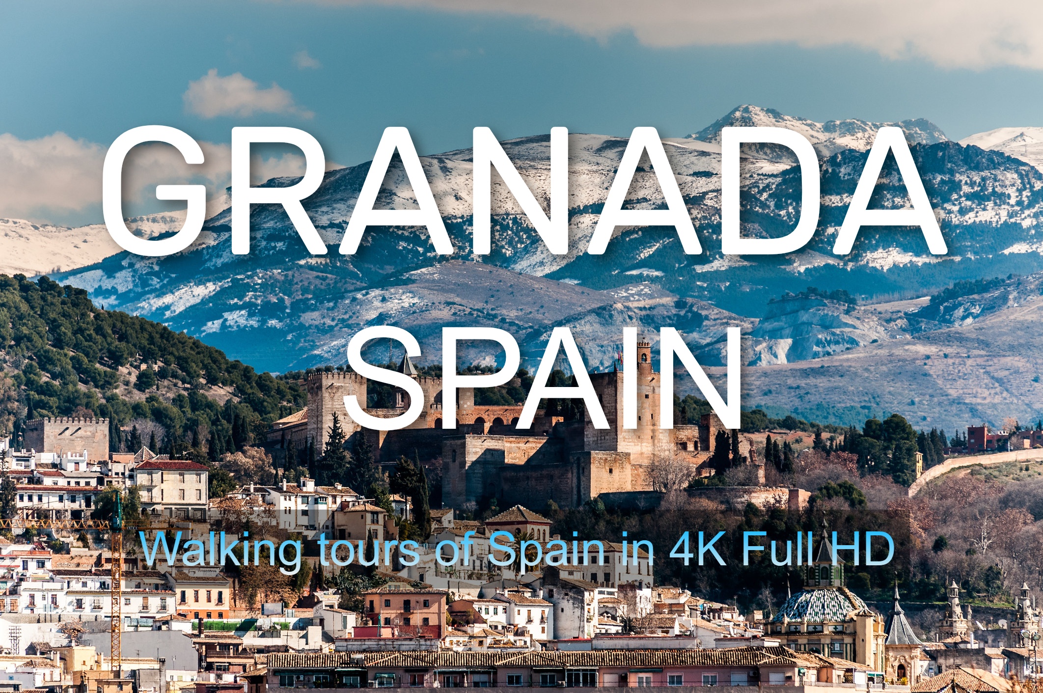 Гранада , Испания - Дворец Альгамбра, Мирадор Сан-Николас, Кармен де лос Мартирес - Отдых в Испании