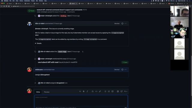 Kubernetes SIG CLI 20210203 - bug scrub