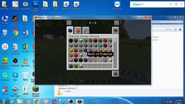 Thermal Foundation Mod 1.16.5/1.12.2/1.7.10 (Basic Materials and Tools) for Minecraft PC