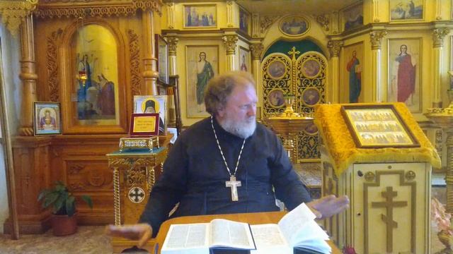 Огласительная беседа перед крещением 18.08. 2019