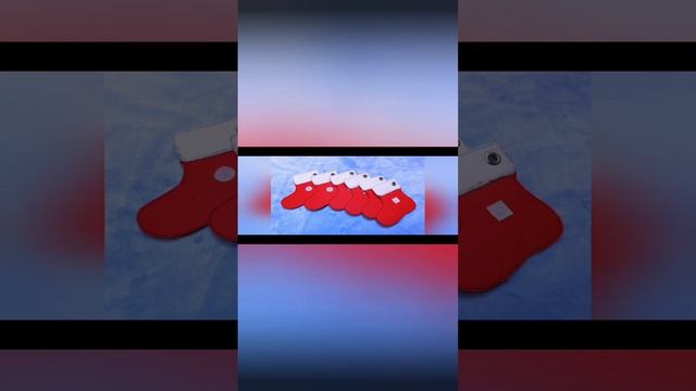 Развивающая новогодняя игра из фетра.