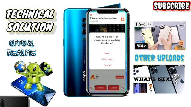 📥 BEST THEME EVER For Oppo & Realme || REALME & OPPO || TECHNICAL SOLUTIONz