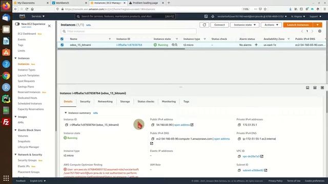 Install and get odoo ERP running on amazon AWS EC2 in less then 5 minutes