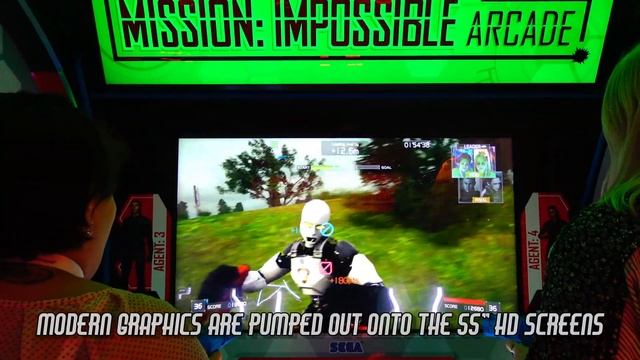 Mission: Impossible Arcade by Sega Amusements [Amusement Expo 2020]