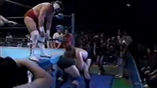 Stan HansenJoel Deaton vs Steve WilliamsTerry Gordy All Japan June 27th 1993