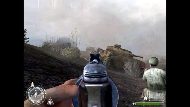 Прохождение Call Of Duty_ United Offensive (Второй фронт). Часть 9_ Окопы