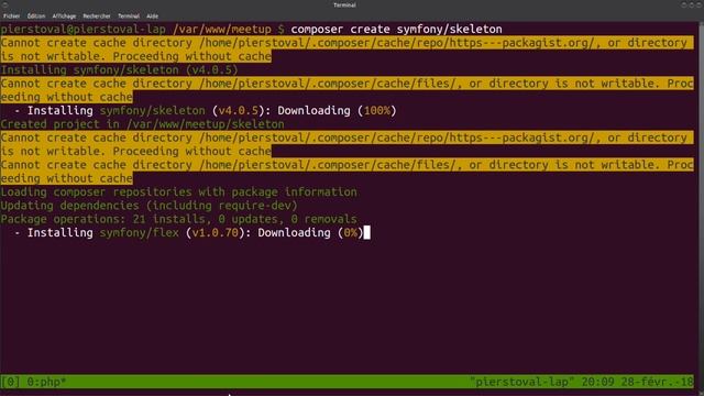 Live TheCamp : Symfony 4 et Prooph - Stream complet