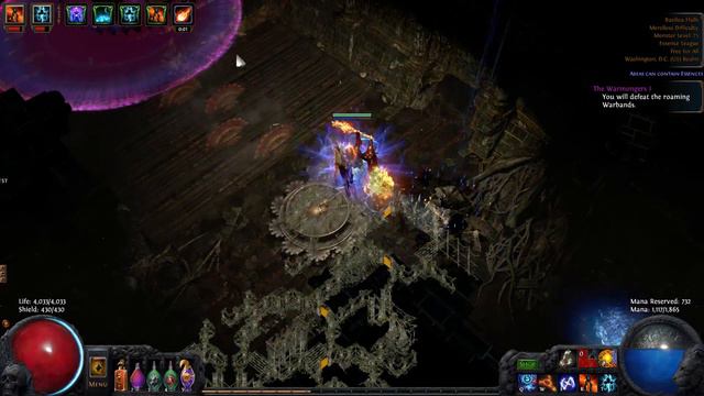 Path of Exile Build: Flameblast Elementalist Glass Cannon [2.3]