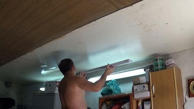 Эффект от установки LED светильников в гараже.