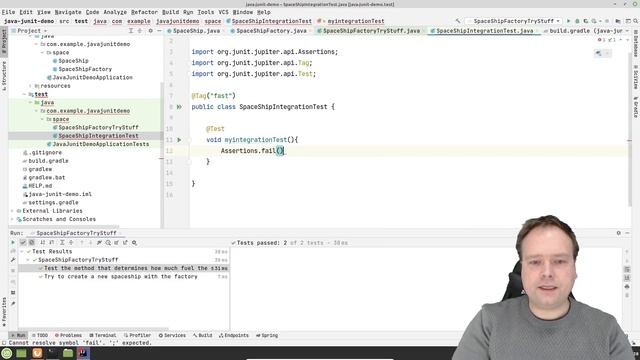 JUnit Testing in Java