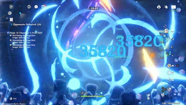 4.2 SPIRAL ABYSS Floor 12 - F2P Player - 4-Star Weapons - Genshin Impact