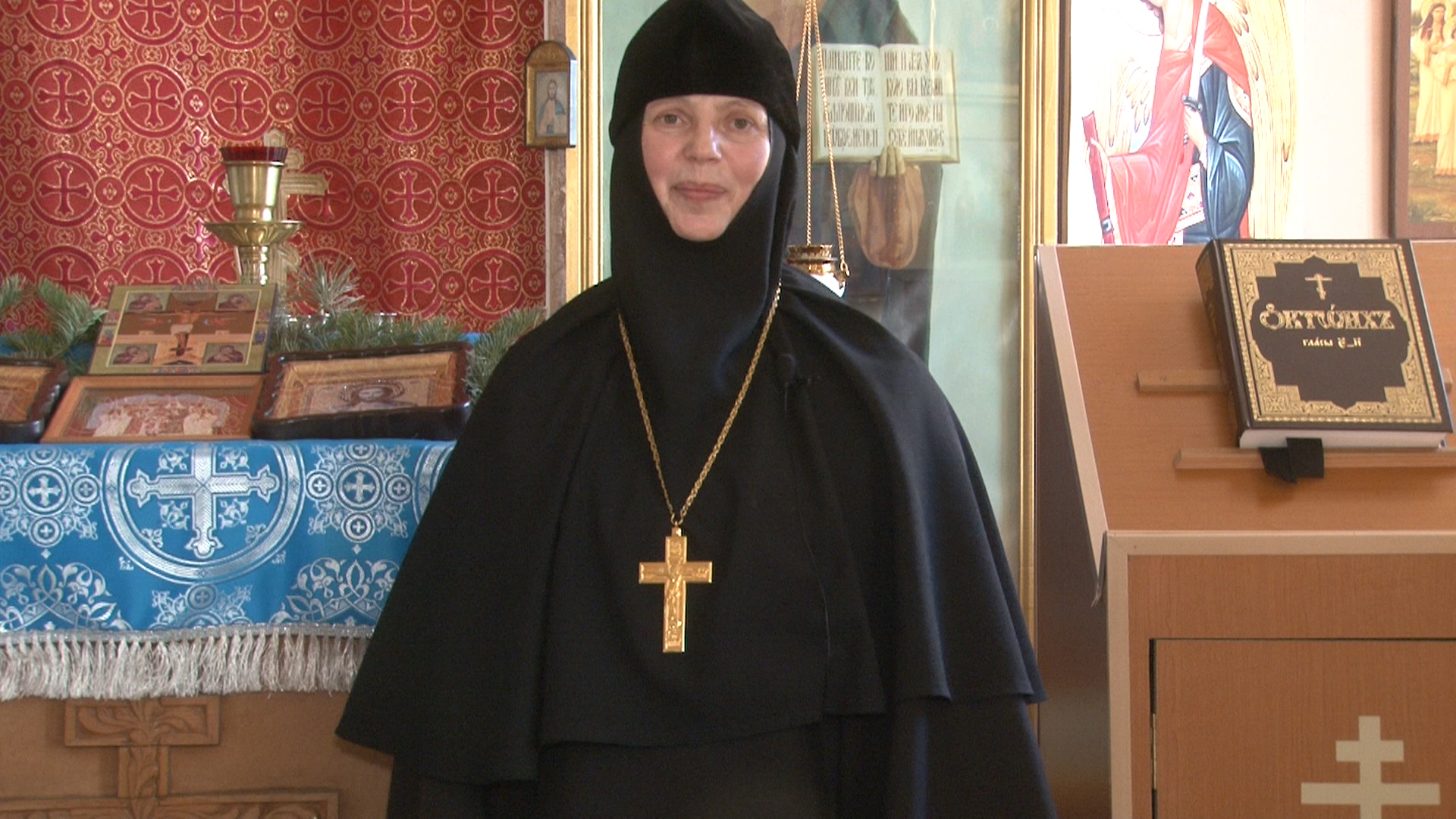 Настоятельница Казанского женского монастыря игумения Феодосия о празднике Крещения Господня.