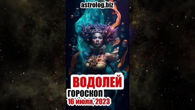 ВОДОЛЕЙ - гороскоп на 16 июля 2023