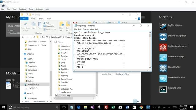 MySQL: Command Line versus Workbench